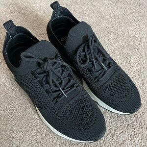 ASH wedge mesh KNIT WOMEN’S BLACK SNEAKERS